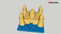 pcd 3d digital liko tang sandcastle