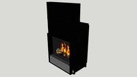 Barbas Evolux 70-55 with 3-sided frame with convection casing