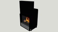 Barbas Evolux 65-45 with 3-sided frame with convection casing
