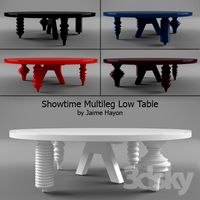Showtime Multileg Low Table Round