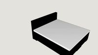 Boxspring bed 200x220cm