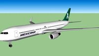 Boeing B767 Mexicana De Aviación (Verde Blanco)