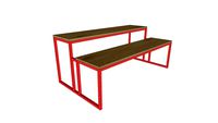 Desk FLAMINGO - double hauteur