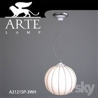 Hanging lamp Arte Lamp A2121SP-3WH