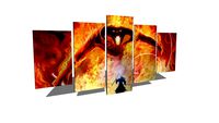 Tableau en 5 parties / Frames in 5 parts