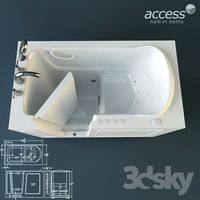 Walk in tub 30h54