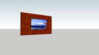 Painel genérico com TV