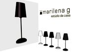 REF: 460P - ABAJUR MANU PINTADO