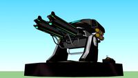 Sci-fi Gun Turret