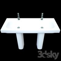 DOUBLE FURNITURE WASHBASIN DURAVIT 034812
