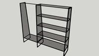 Industrial shoe rack