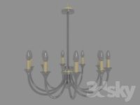 Chandelier Faustig with Rhinestones.