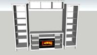 IKEA TV & Entertainment Unit with Firebox Hack