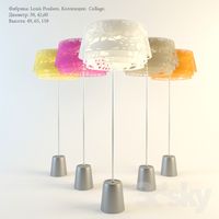 Floor lamp Louis Poulsen Collage
