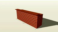Bancada de bloco cerâmico