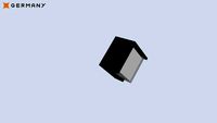 Arandela Hanover Quadrada LED 6W - 32200316 Germany