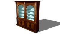 LOGIS DOUBLE BOOKCASE WITHOUT DRAWERS, REF 204ST, Michel FERRAND