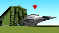 Mongo Express Space Liner at Cardington Airfield, Bedfordshire