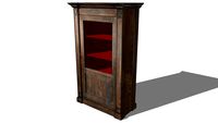FAUBOURG 1 GLASS DOOR ARMOIRE, REF 3508, Michel FERRAND