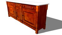 LOGIS 3D SIDEBOARD, REF 210, Michel FERRAND