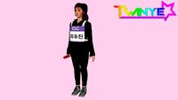 Choi Yu Jin (최유진) from CLC Girl Group in (ISAC) costume