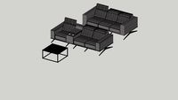 Wanat Venafro, modern sofa