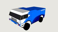Kamaz Dakar Truck for 1/16 scale1/12 for WPL B=24 pr JJRC Q61