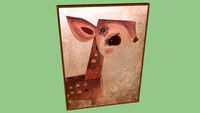 Quadro Giraffa