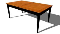 VENDOME EXTENDABLE RECTANGULAR TABLE, REF 1274, Michel FERRAND
