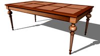 FAUBOURG EXTENDABLE RECTANGULAR TABLE, REF 3514, Michel FERRAND
