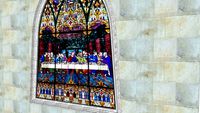 STAINED GLASS WINDOW
