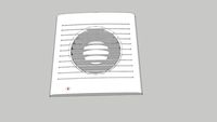 Exhaust fan for bath