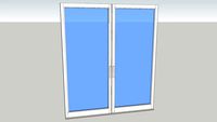 EFCO D500 Wide Stile Doors - d500c001