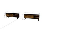 RUSTIC TIVI CABNET