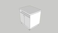 Mesa para fotocopiadora modelo Copiant 50 de Actiu