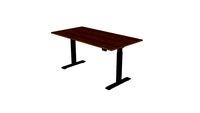 84951 Desk Office Jackie Oak Black 160x80