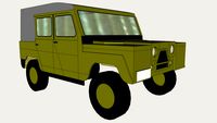 UAZ-460 1/12th scale RCar shell for WPL JJRC 260 Chassis