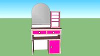 Pink wood dresser by Joyce V.