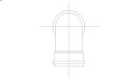 curva pvc vista costas