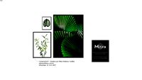 Quadros Composição47 - Natureza Azul- Mitra Quadros Personalizados