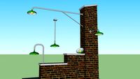 Industrial warehouse lights