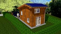 Tiny house V18 - Very detailed interior