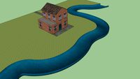 cottage on the river