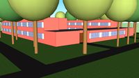 Soviet Kindergarden Building