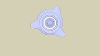 3D UFO or Wheel Hub Cap