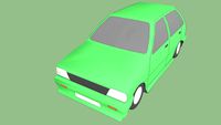The 99th Model! A Maruti 800 with the Yiff bodykit and lower suspension!