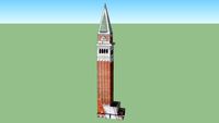St Mark's Campanile in Venice, Italy