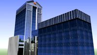 Edificios del Banco Santander Chile