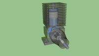 RC model Engine
