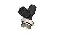 Té piquage mâle cylindrique en bout diamètre 6 - G1/4